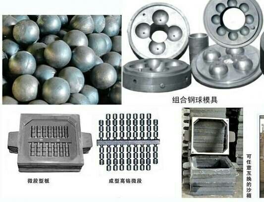 最耐用的铸球模具型板砂箱异形模具
